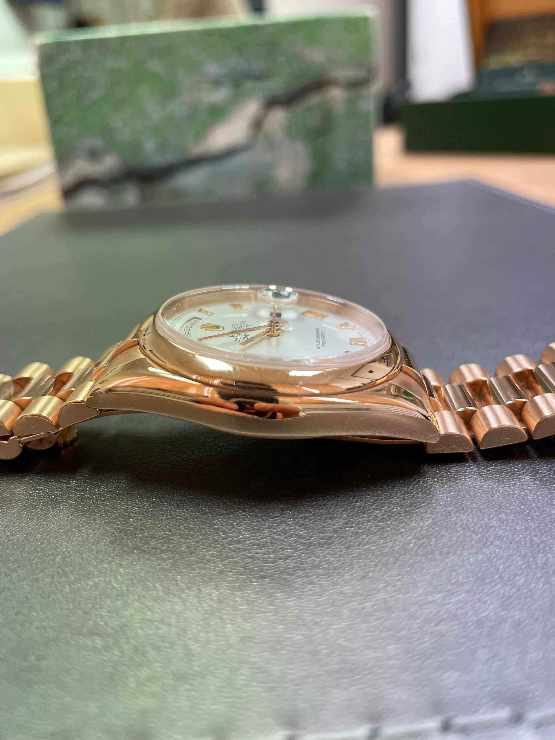 Day date 36mm online rose gold